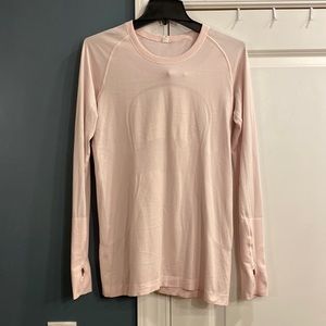 Lululemon Run Swiftly Tech Long Sleeve Pink
